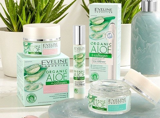 ALOE VERA+COLLAGEN Mattifying facial gel
